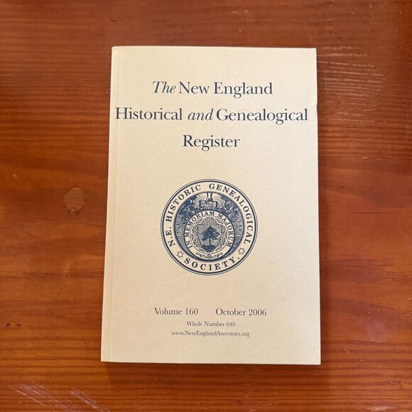 The New England Historical And Genealogical Register Set of 5 - Picture 1 of 5